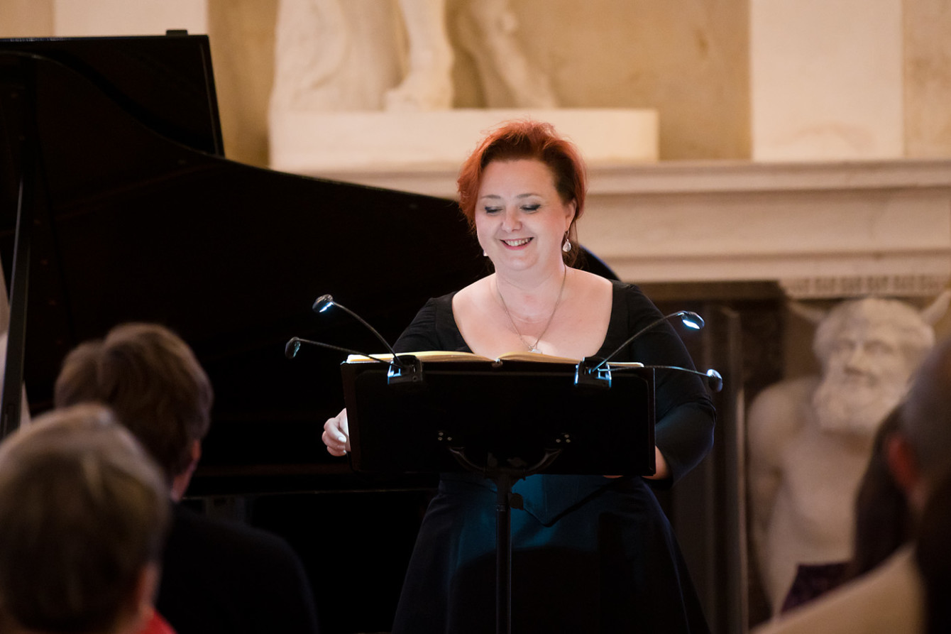 Justyna Stępień - sopran || FESTIWAL. FRYDERYK CHOPIN – PIEŚNI I UTWORY INSTRUMENTALNE / 18.07.2019. Fot. Maciej Czerski