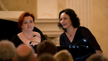 Justyna Stępień - sopran ; Dorota Lachowicz - mezzosopran || FESTIWAL. FRYDERYK CHOPIN – PIEŚNI I UTWORY INSTRUMENTALNE / 18.07.2019. Fot. Maciej Czerski