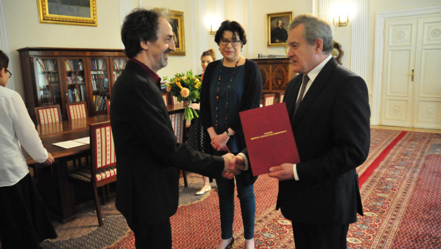 Andrzej Klimczak Dyrektorem Polskiej Opery Królewskiej. Fotografia z nominacji na stanowisko - 19 czerwca 2019
