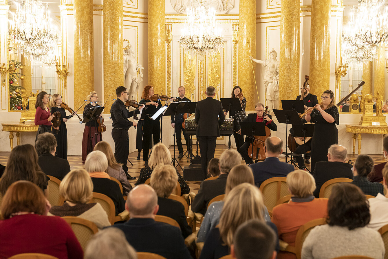 BAROK NA ZAMKU KRÓLEWSKIM / KONCERT 9.01.2022 Fot. Maciej Czerski