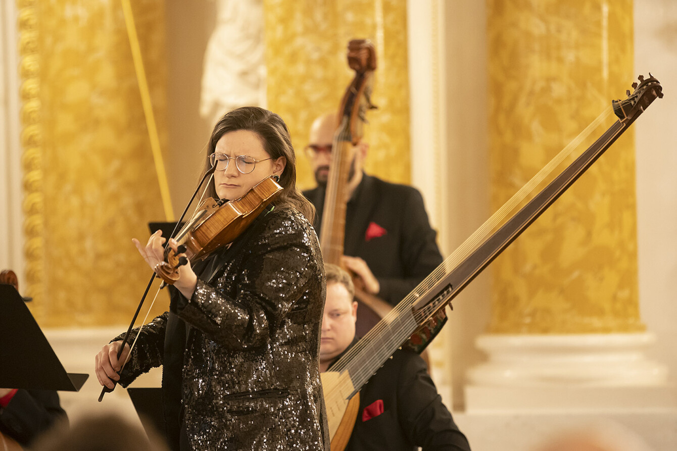 BAROK NA ZAMKU KRÓLEWSKIM / KONCERT 9.01.2022 Fot. Maciej Czerski