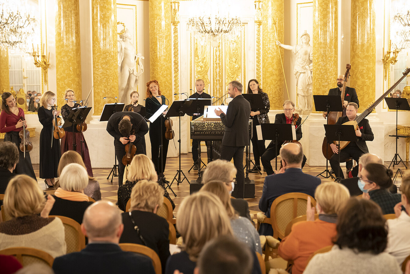 BAROK NA ZAMKU KRÓLEWSKIM / KONCERT 9.01.2022 Fot. Maciej Czerski