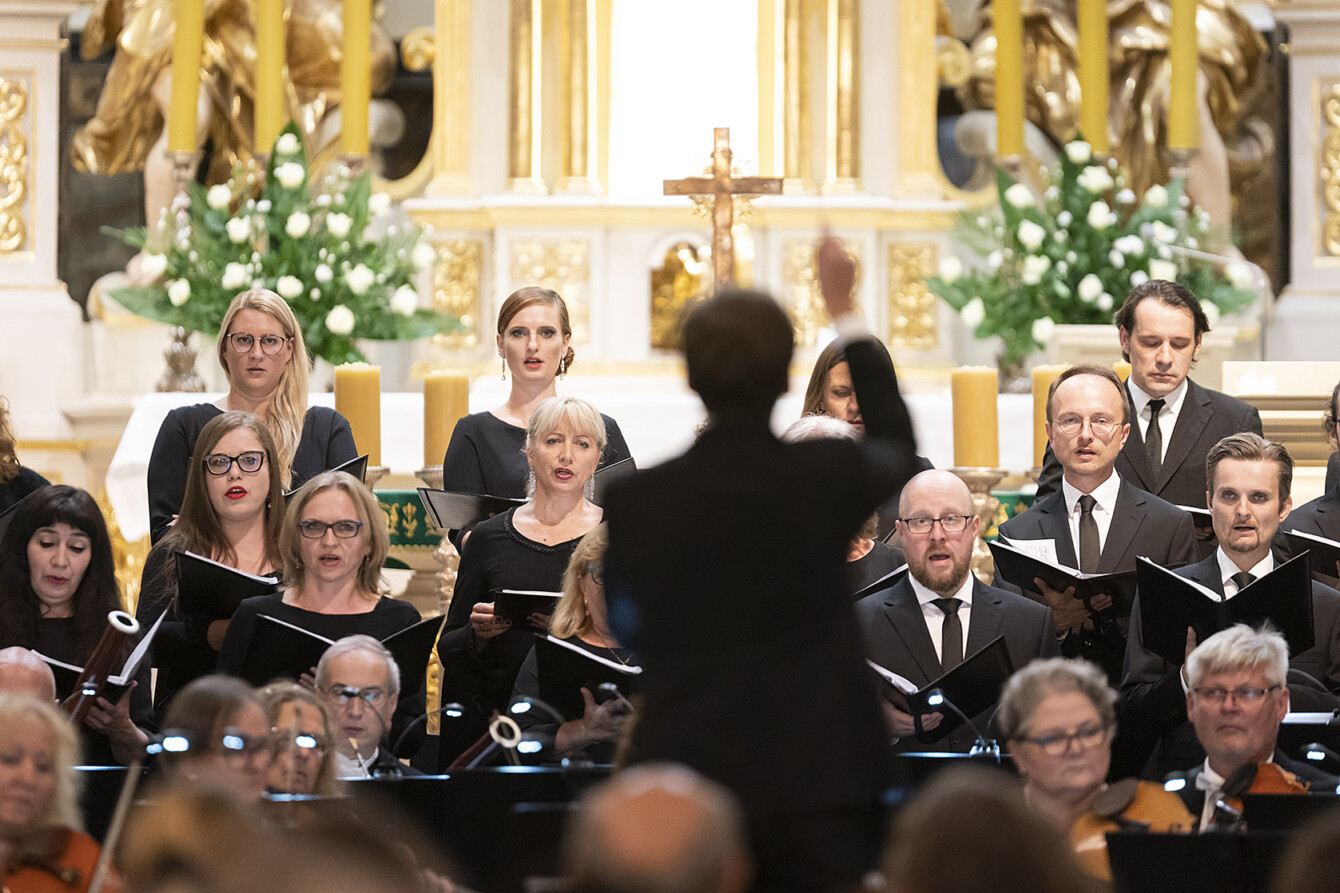WIELKA MSZA C-MOLL KV 427 / WOLFGANG AMADEUS MOZART. INAUGURACJA SEZONU 2.09.2022 Fot. Maciej Czerski