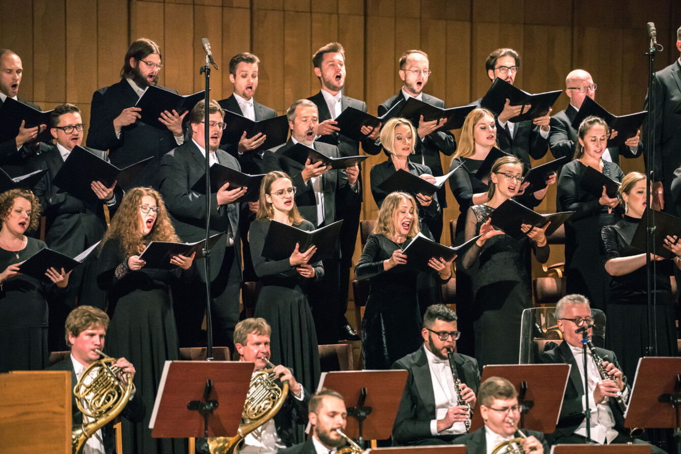 II SYMFONIA B-DUR OP. 52 „LOBGESANG” / FELIX MENDELSSOHN-BARTHOLDY – KONCERT JUBILEUSZOWY 28.10.2022  fot. M. Pietruszyński