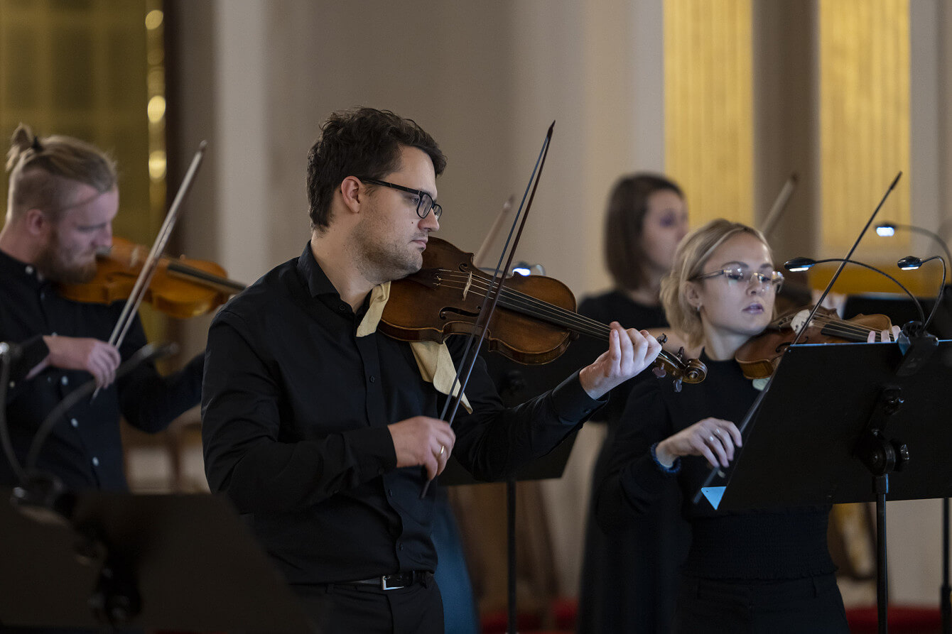 MSZE LUTERAŃSKIE / JOHANN SEBASTIAN BACH 2.12.2022 Fot. Maciej Czerski
