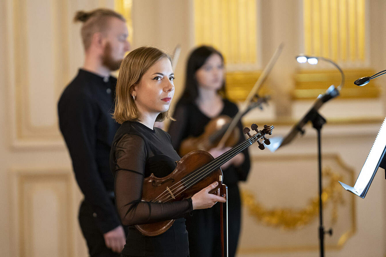 MUZYKA DAWNA NA ZAMKU KRÓLEWSKIM. VIRGO FIDELIS 26.02.2023 Fot. Maciej Czerski