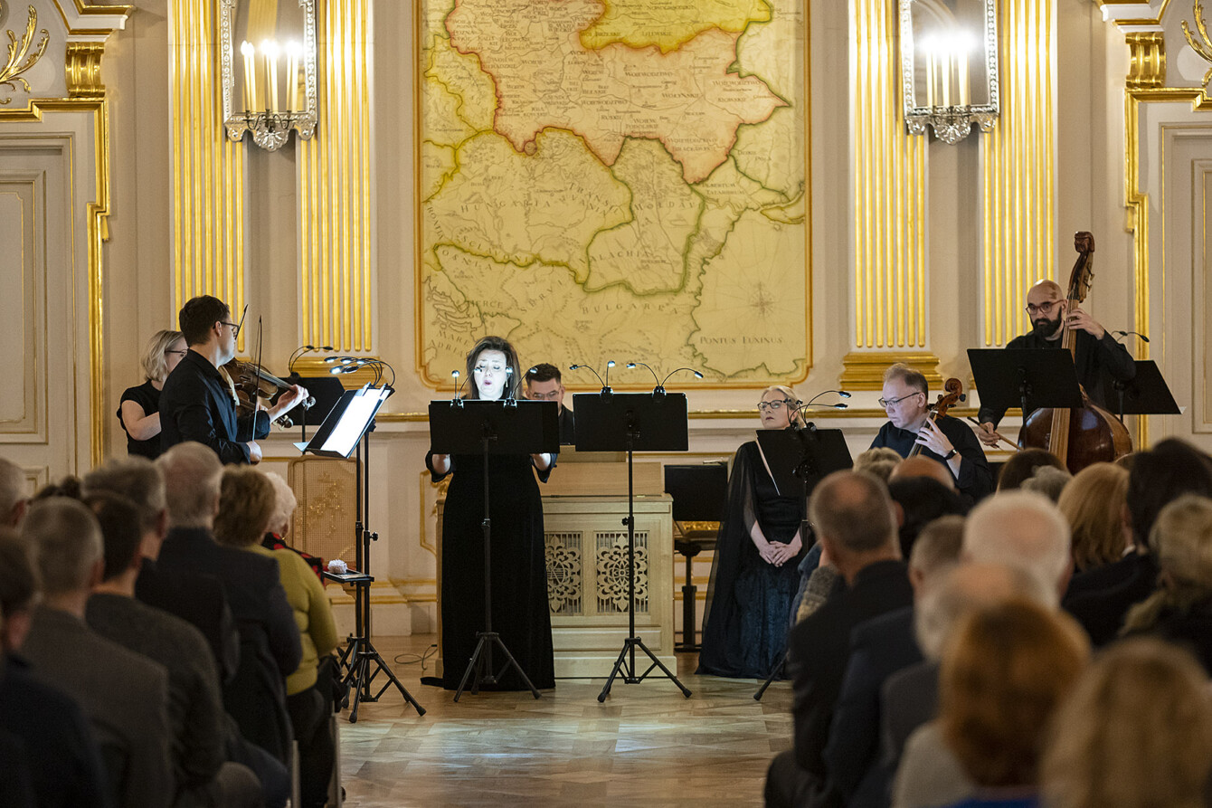 MUZYKA DAWNA NA ZAMKU KRÓLEWSKIM. VIRGO FIDELIS 26.02.2023 Fot. Maciej Czerski
