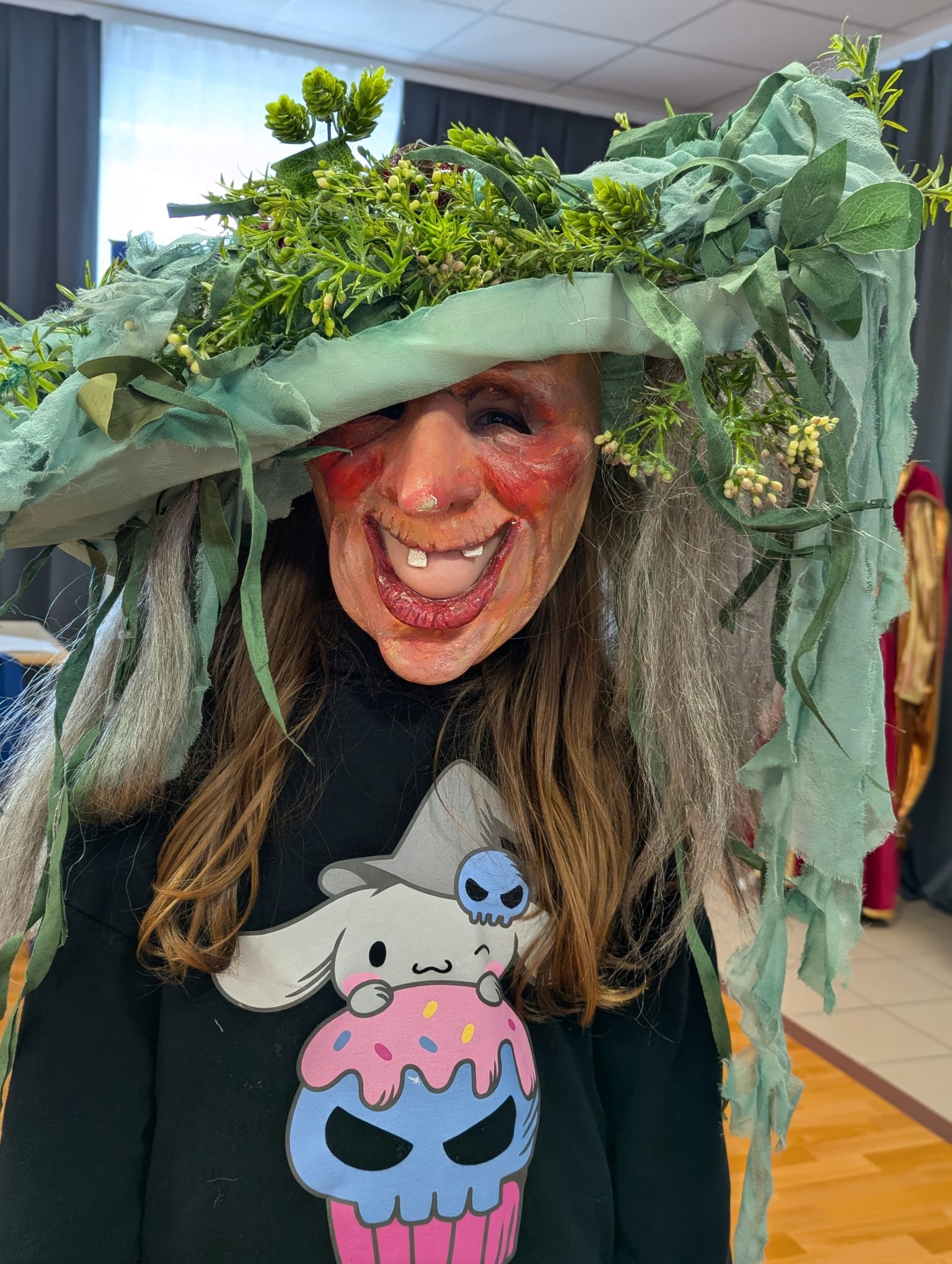 POKazujemy KOSTIUM. Tkaniny robią miny / Warsztaty dla grup szkolnych 11.02.2025 Kąty Węgierskie. Fot. Impresariat POK