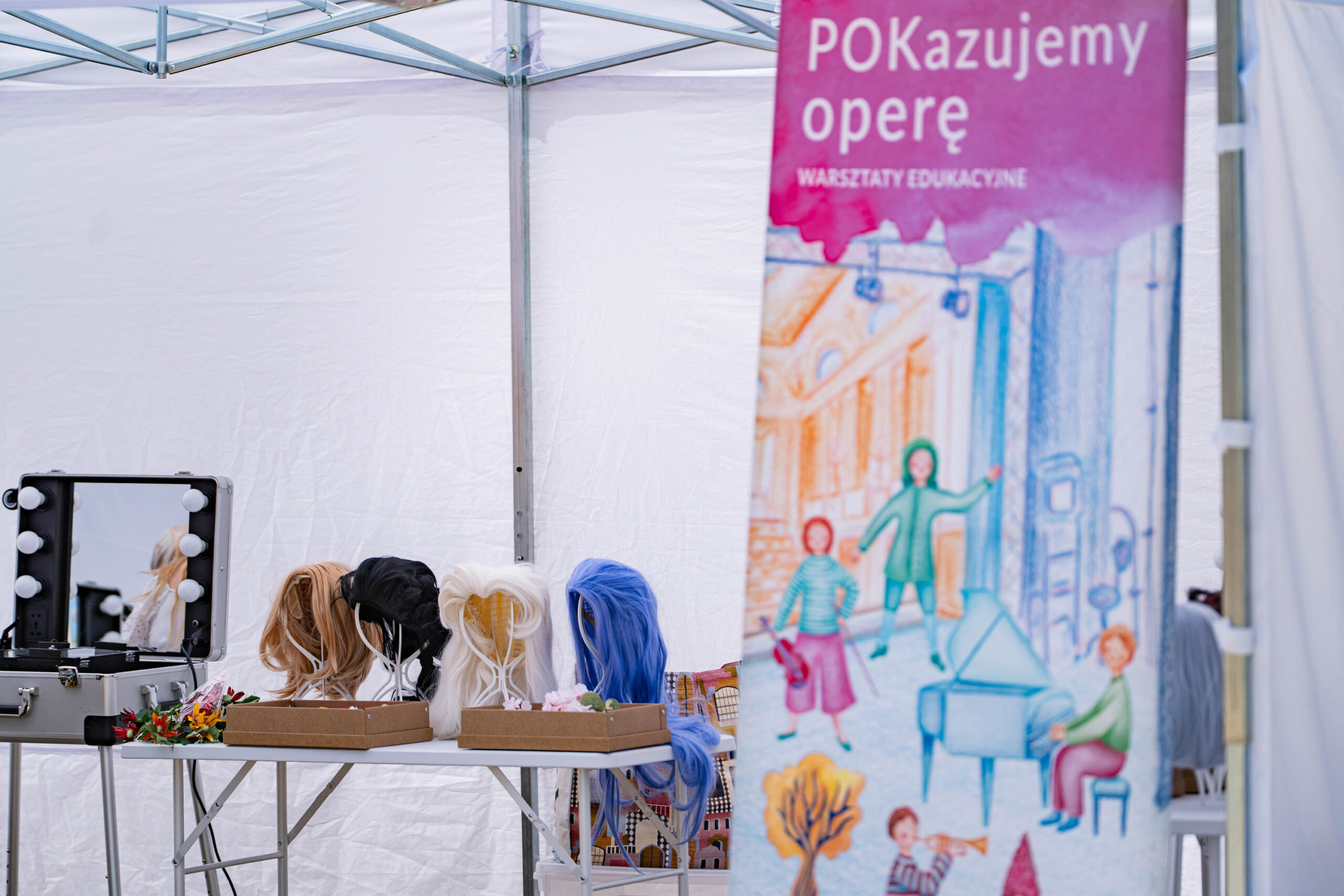 W Ogrodzie Fryzur. Pokazujemy Charakteryzację NCK 27.06.2026Fot. P. Sulej